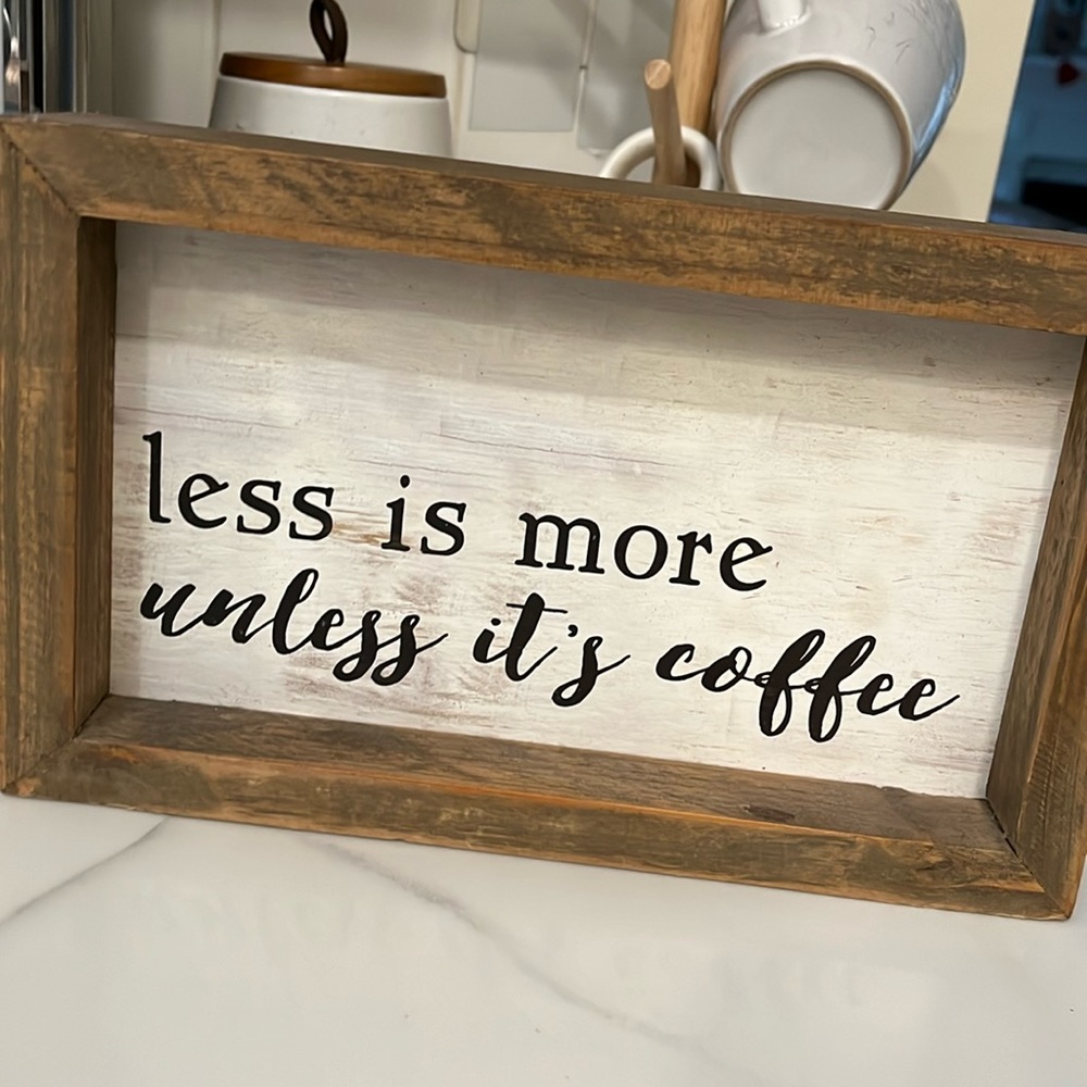 Coffee sign